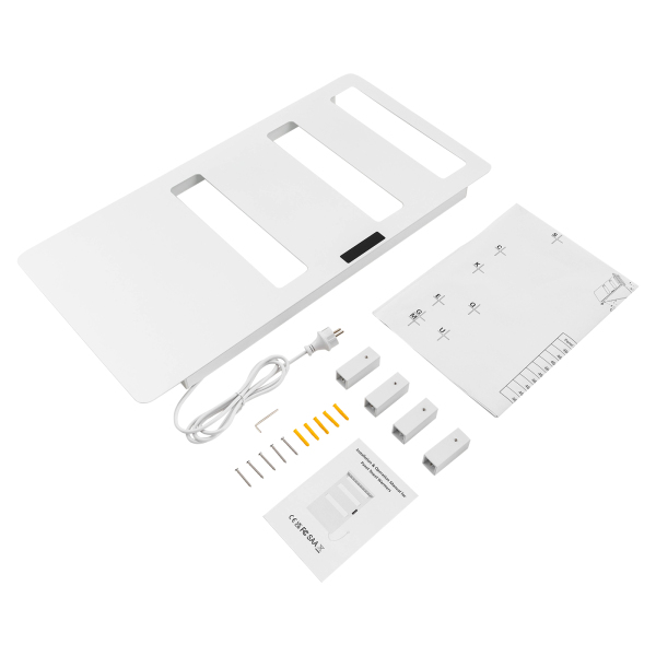 Radiateur de salle de bain, sèche-serviettes électrique, sèche-serviettes avec interrupteur tactile, minuterie