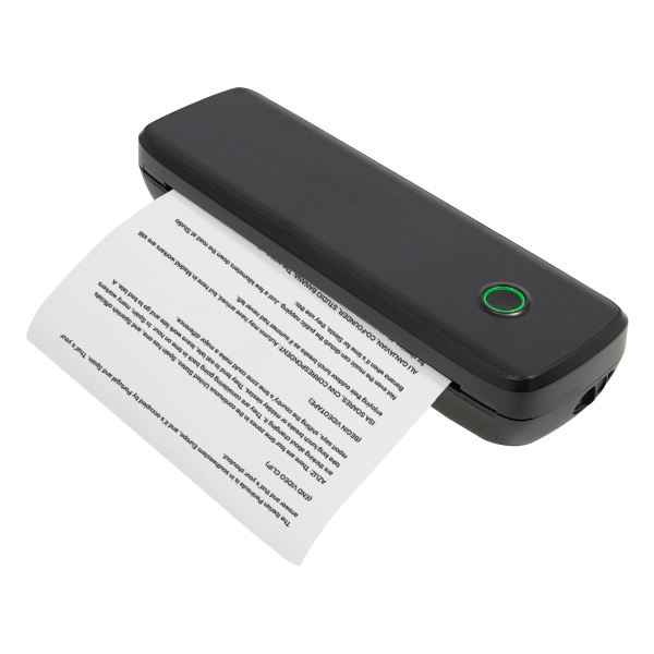 Imprimante thermique Bluetooth sans encre L81, imprimante thermique portable - Noir