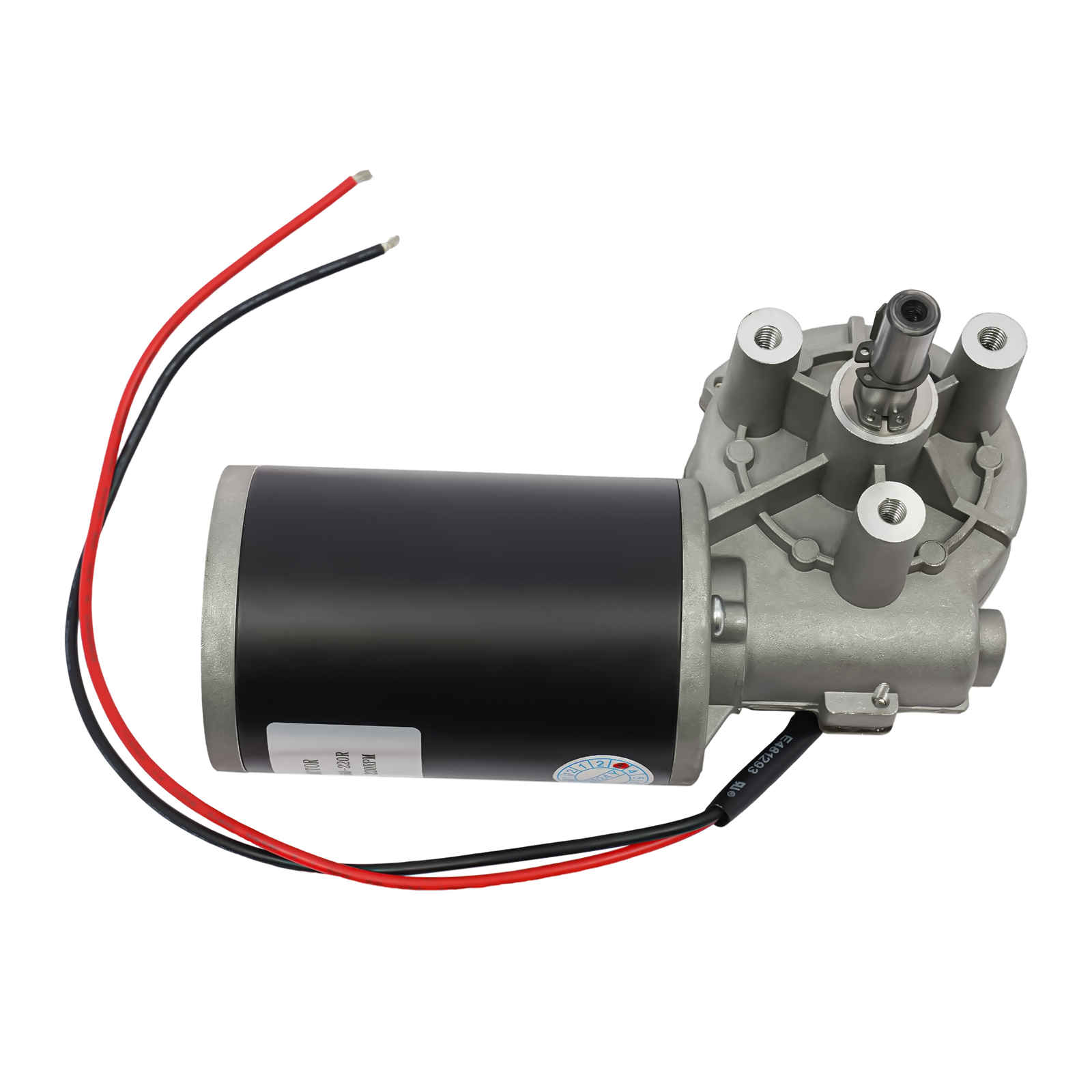 Cikonielf Moteur à Engrenages à Courant Continu Moteur à Engrenages CC JSu2011520T Durable 12V 15RPM