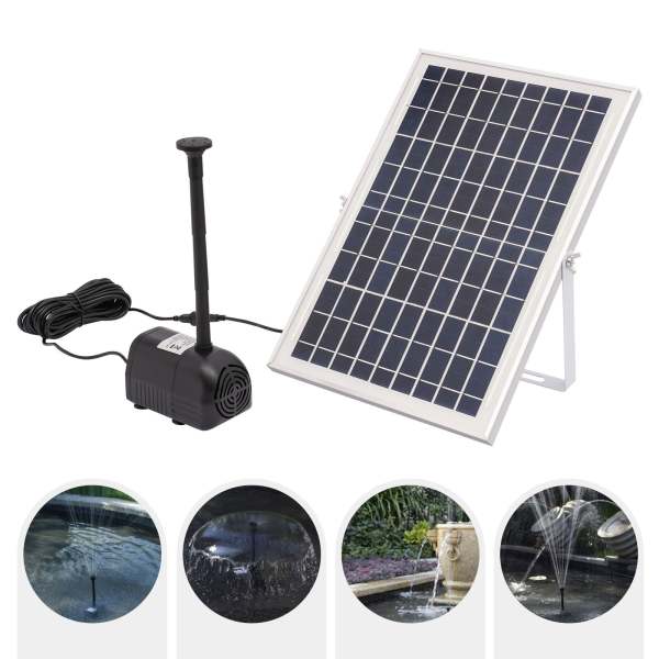 Pompes pour Fontaine Solaire, Panneaux Solaires et Kits de Fontaines ,  à Eau Solaire écologique pour la Maison pour Fontaine pour Jardin