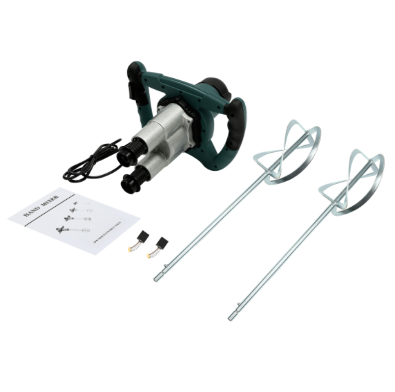 JUSTOOL Agitateur à béton 2100W Malaxeur Beton Électrique Professionnel