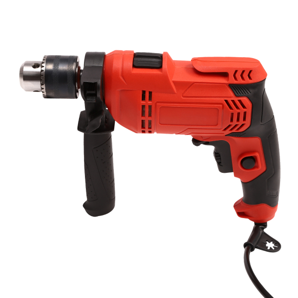 Perceuse à percussion 7.5 A, perceuse à percussion filaire 1/2，avec accessoires, vitesse variable 0-3000 RPM