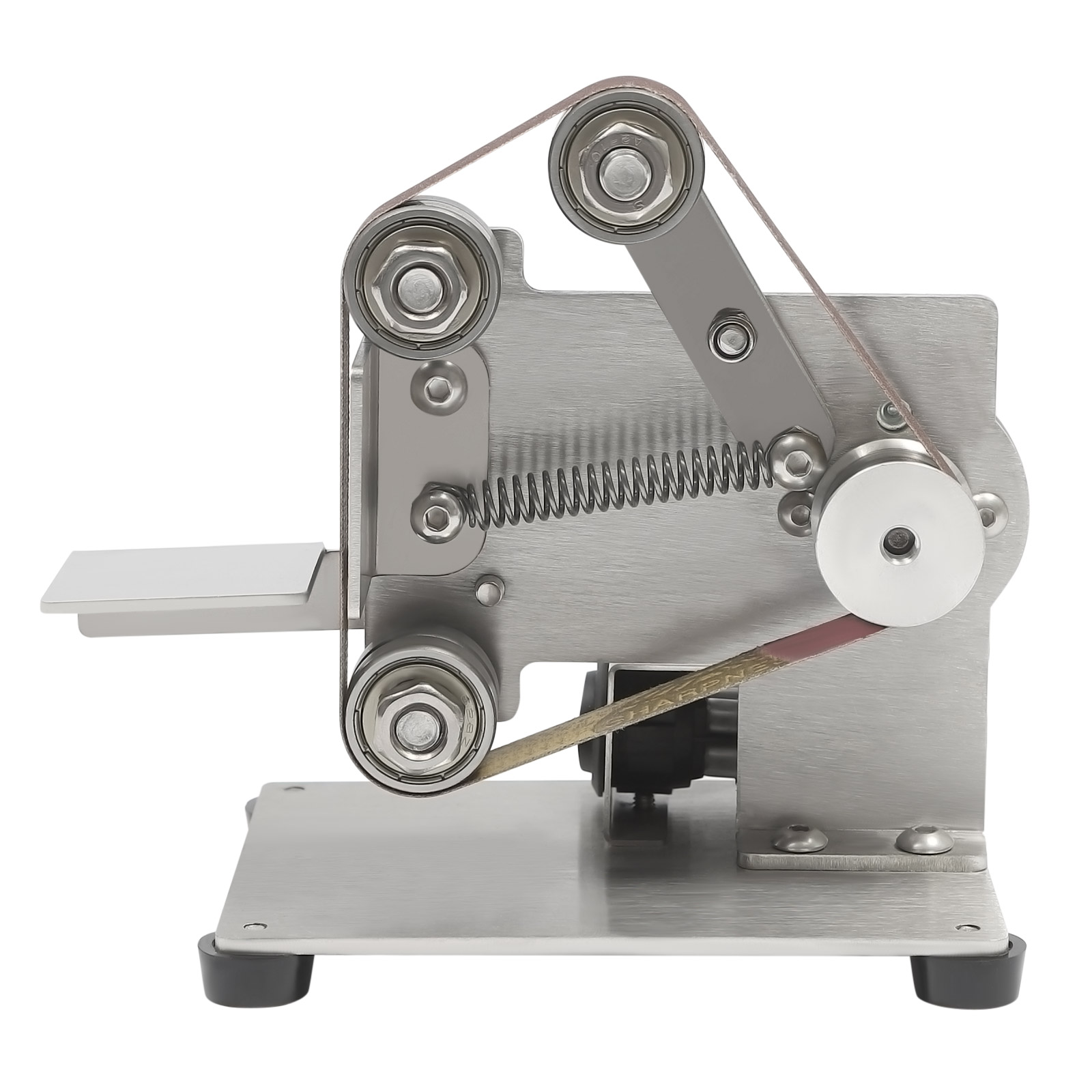 Mini Ponceuse à Bande électrique 260W Toplionace - Vitesse Réglable, Avec 3 Bandes Abrasives, Pour Bois Et Métal - 5