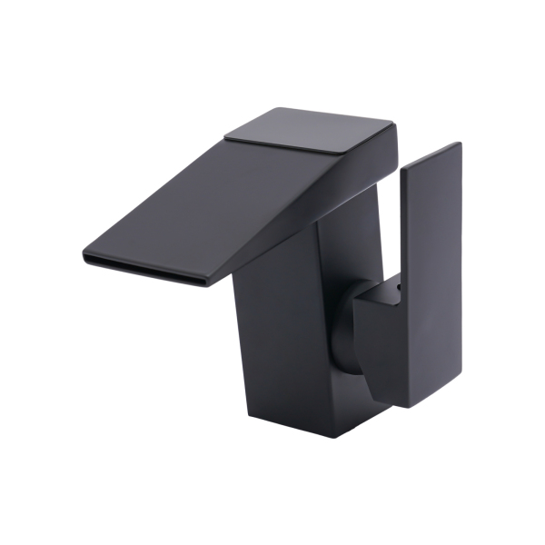 Robinet avec affichage accessoire essentiel pour les maisons cuisines salles de bains restaurants laveries bureaux hôtels alliage de cuivre silicone couleur noir