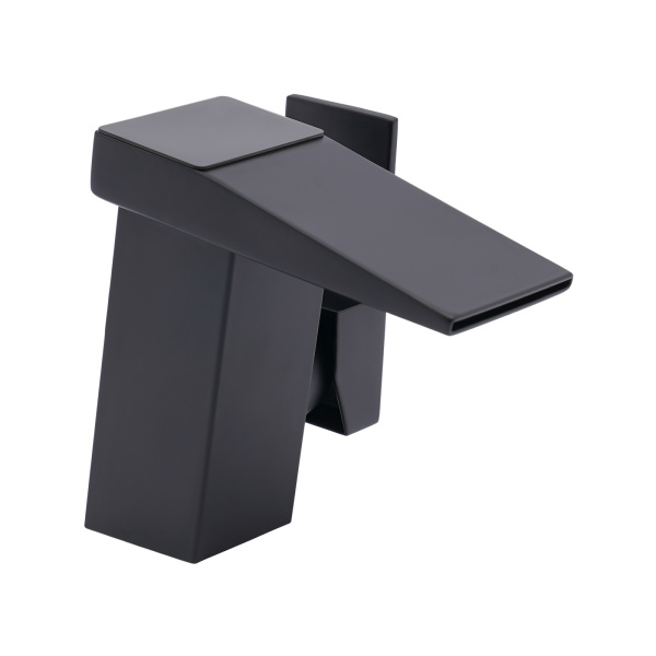 Robinet avec affichage accessoire essentiel pour les maisons cuisines salles de bains restaurants laveries bureaux hôtels alliage de cuivre silicone couleur noir