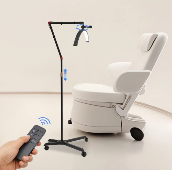 Lampe croissant d'extension de cils, éclairage de beauté, lampadaire LED Lampe croissant d'extension de cils, éclairage de beauté, lampadaire LED