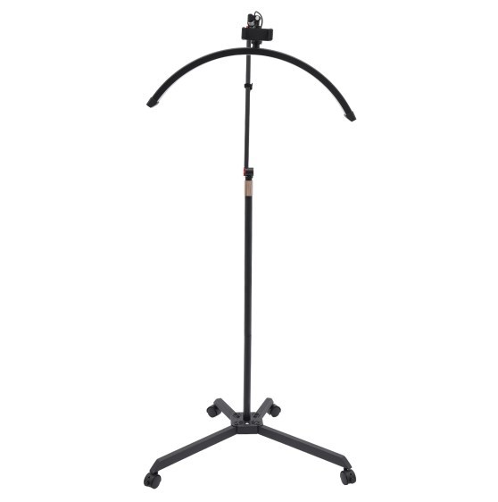 Lampe croissant d'extension de cils, éclairage de beauté, lampadaire LED Lampe croissant d'extension de cils, éclairage de beauté, lampadaire LED