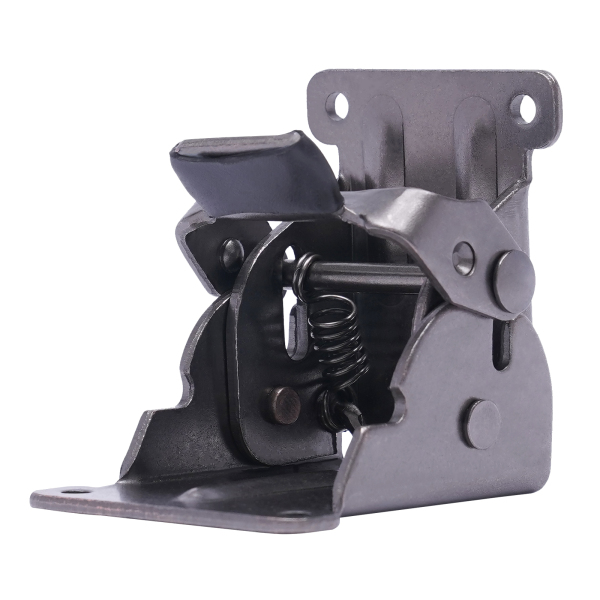 Lot de 4 équerres pliantes 0°-90°, charnières pliables pour table, établi, plateforme de couchage