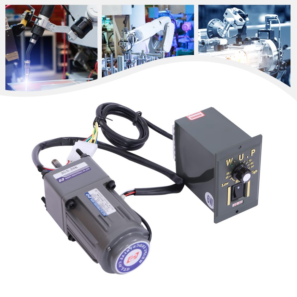 Moteur CC 6V De Réduction Haute Torsion - Moteur Miniature Basse Consommation Pour Projets DIY