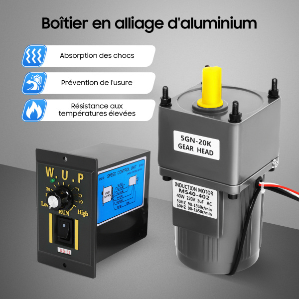 Moteur En 24 Volts Pour Automatisme FACIL3H Ou 3EH