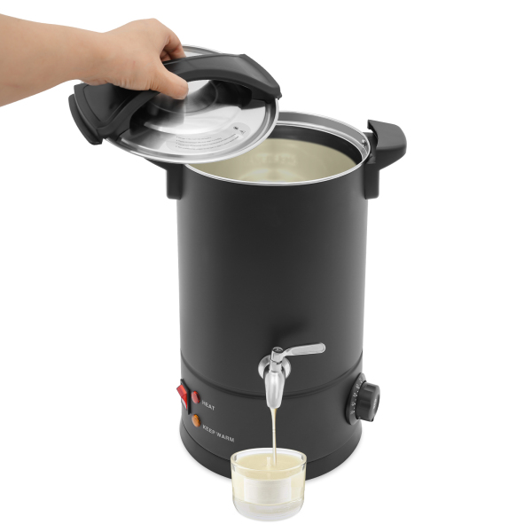 Fondoir à Cire Pour La Fabrication De Bougies, Grand Pot De Fusion De Cire De 20 L/30 L/35 L Avec Bec Verseur à Noyau Chauffant Et Affichage