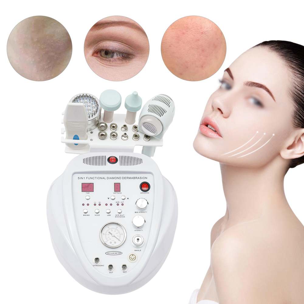 Appareil Multifonction 5-en-1 Pour Soins Du Visage - Marque Weelko, Occasion Pour Institut