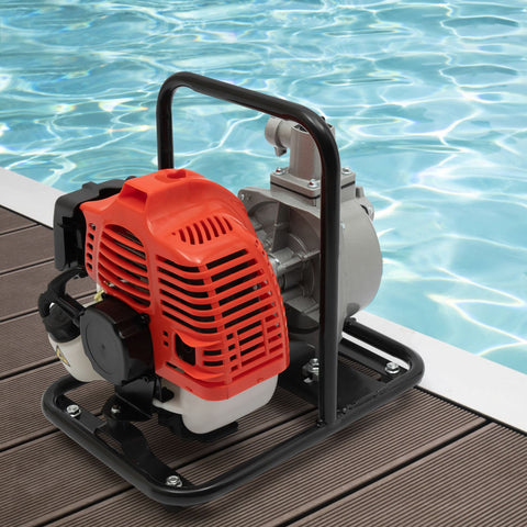 CNCEST Pompe à eau à essence 40.2 CC 2 temps