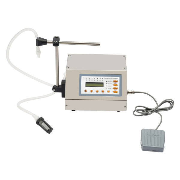 Machine à remplissage liquide automatique LCD - 5-3500 ml - Contrôle numérique - 9 vitesses - En acier inoxydable