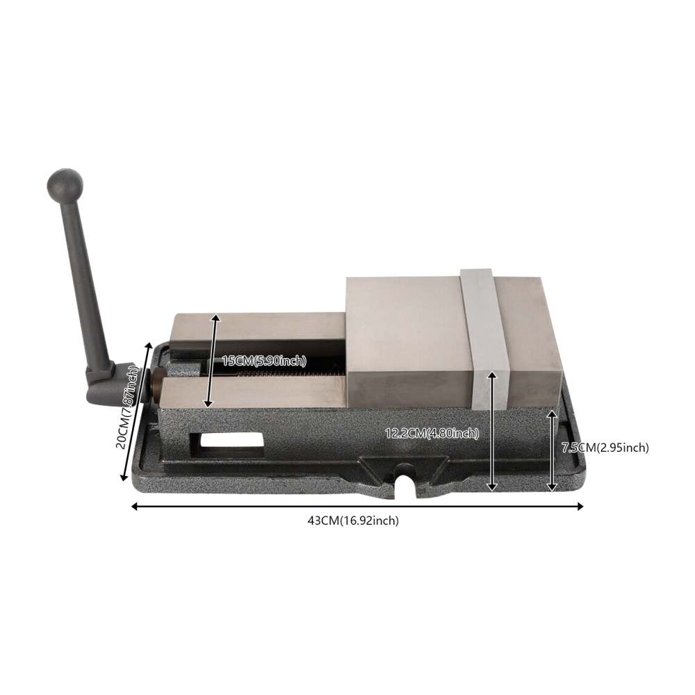 Étau D'établi Universel 50 Mm (2 Pouces) – Acier Inoxydable 304 – Haute Précision – Neuf