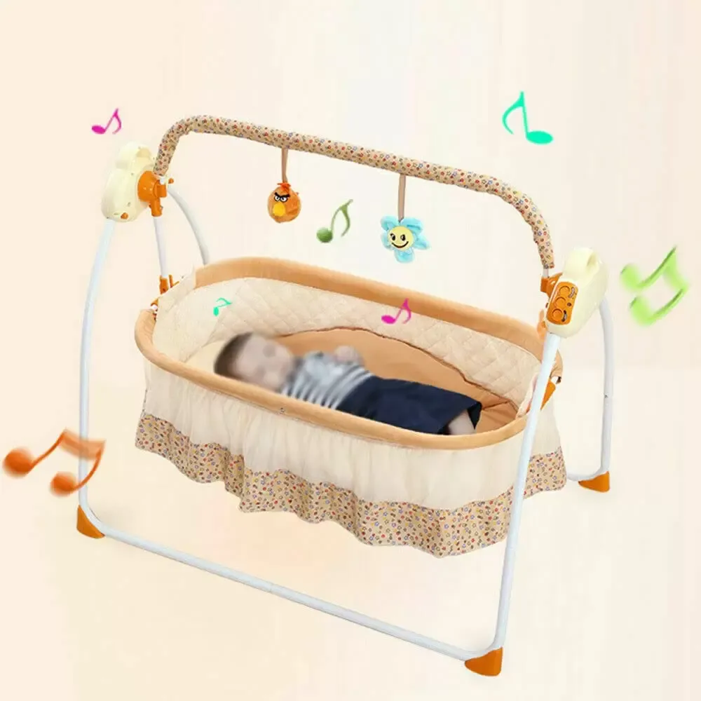 MOMI REVO Lit Bébé Multifonction 2 En 1 - Hauteur Réglable 6 Positions, Matelas Inclus, Moustiquaire