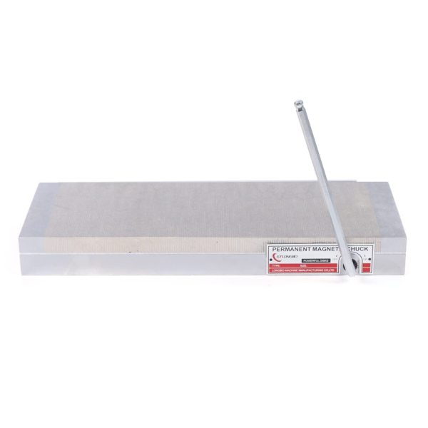 Plaque magnétique 150 x 400 mm - Mandrin magnétique permanent - Pour ponceuse - Polissage fin - Outil de serrage