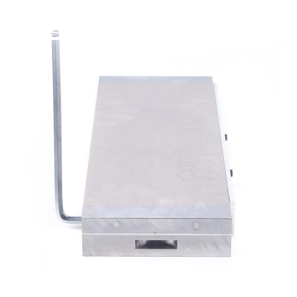 Plaque magnétique 150 x 400 mm - Mandrin magnétique permanent - Pour ponceuse - Polissage fin - Outil de serrage