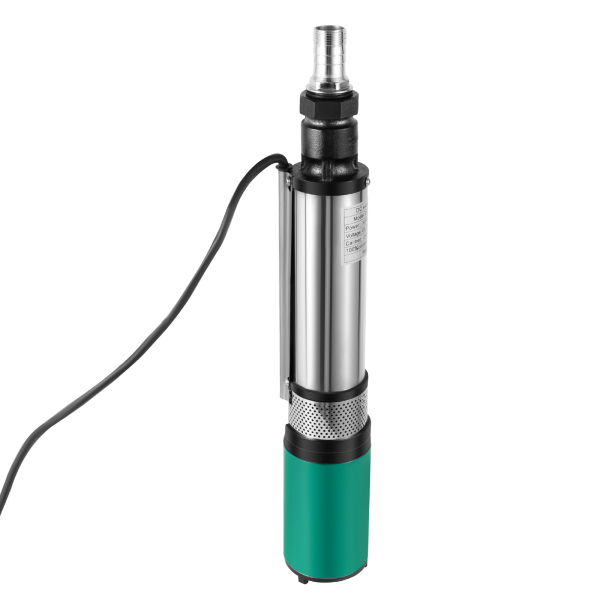 320 W Pompe solaire immergée en acier inoxydable DC 24 V Pompe submersible 25 m 5 m³/h