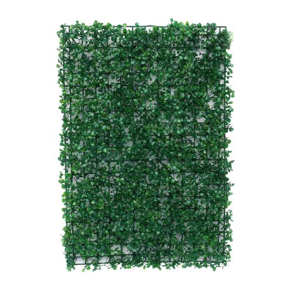 12 Pcs Artificielle Haie Plantes Suspendues Mur Plante Murale Tapis Décoration Extérieure - 40X60cm