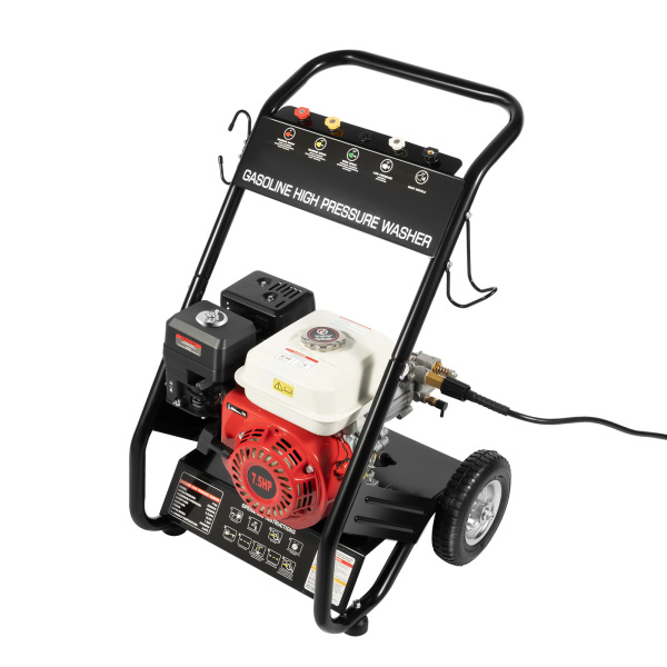 6,5 HP Nettoyeur haute pression à essence pour machine à laver moteur à essence 3400 tr/min 170-190 bar