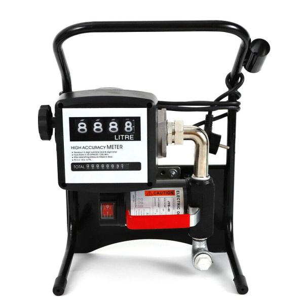 40 l/min 200 W Pompe d'aspiration d'huile électrique 220 V Pompe diesel auto-amorçante pour huile et diesel avec 2 tuyaux