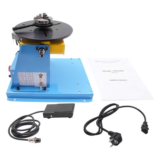 Positionneur rotatif de soudage, table rotative, positionneur de soudage, 10 kg (horizontal)/5 kg (vertical) Positionneur rotatif de soudage, table rotative, positionneur de soudage, 10 kg (horizontal)/5 kg (vertical)