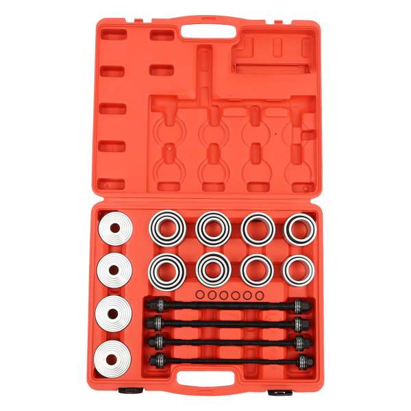 Jeu de douilles à sertir et à tirer, 28PCS Jeu universel de douilles à sertir et à tirer, jeu d'outils de démontage de paliers à douilles