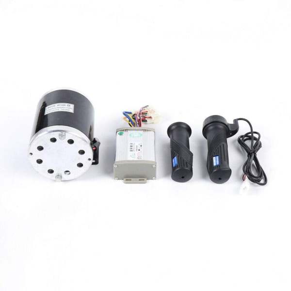 Kit de Conversion Petit Scooter Moteur électrique Scooter Moteur Brosse Moteur contrôleur accélérateur 36V 800W