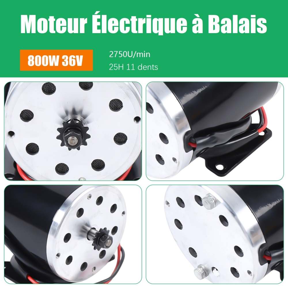ESTINK Moteur De Scooter électrique Moteur De Vélo électrique, 1000W