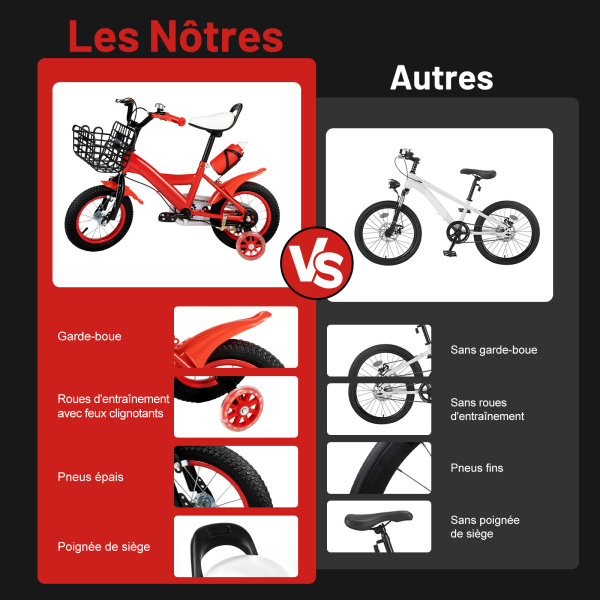Roues d'entraînement d'équilibre réglables, 2 pièces, stabilisateurs de