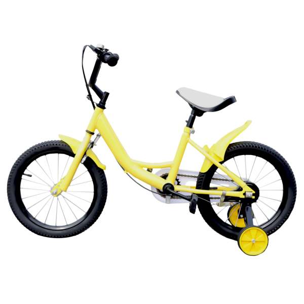 Vélo Enfant 12 Pouces – Pour 2 à 5 Ans (80-105cm), Avec Roues Stabilisatrices, Panier Et Gourde