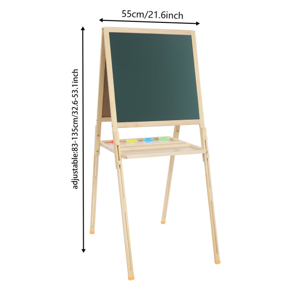 Chevalet d'art, chevalet pour enfants, chevalet d'art réglable pour activités artistiques en classe, peinture en extérieur, établissements de formation Chevalet d'art, chevalet pour enfants, chevalet d'art réglable pour activités artistiques en classe, peinture en extérieur, établissements de formation