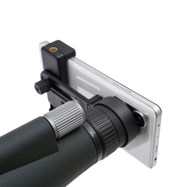 Télescope monoculaire 12 x 56 HD pour adulte avec support pour smartphone et trépied de mise à niveau