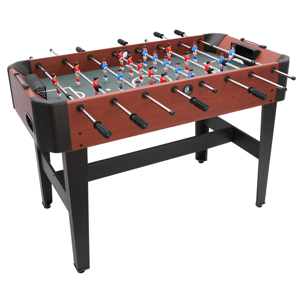 Jeu de baby-foot jeux multijoueurs de table de baby-foot avec tableau de bord et boîte de rangement de balle 120*61*81 cm Jeu de baby-foot jeux multijoueurs de table de baby-foot avec tableau de bord et boîte de rangement de balle 120*61*81 cm