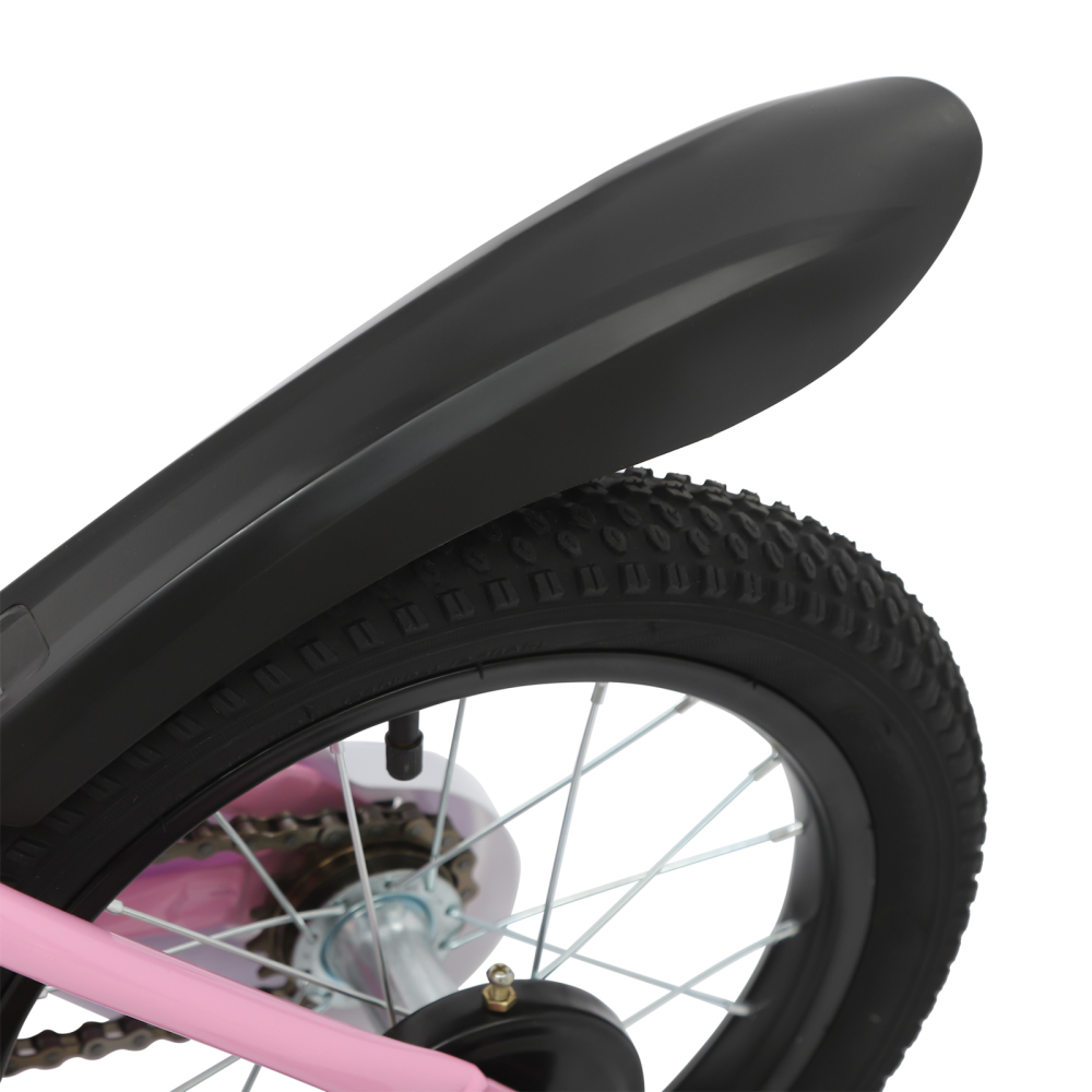 Vélo Enfant 14 Pouces – 3-6 Ans, Roues Stabilisatrices Amovibles, Siège Réglable, Double Frein – Garçon Et Fille