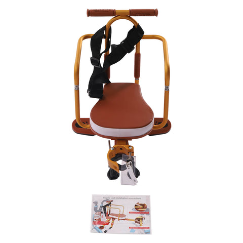 Siège de vélo portable ultraléger à montage avant pour bébé