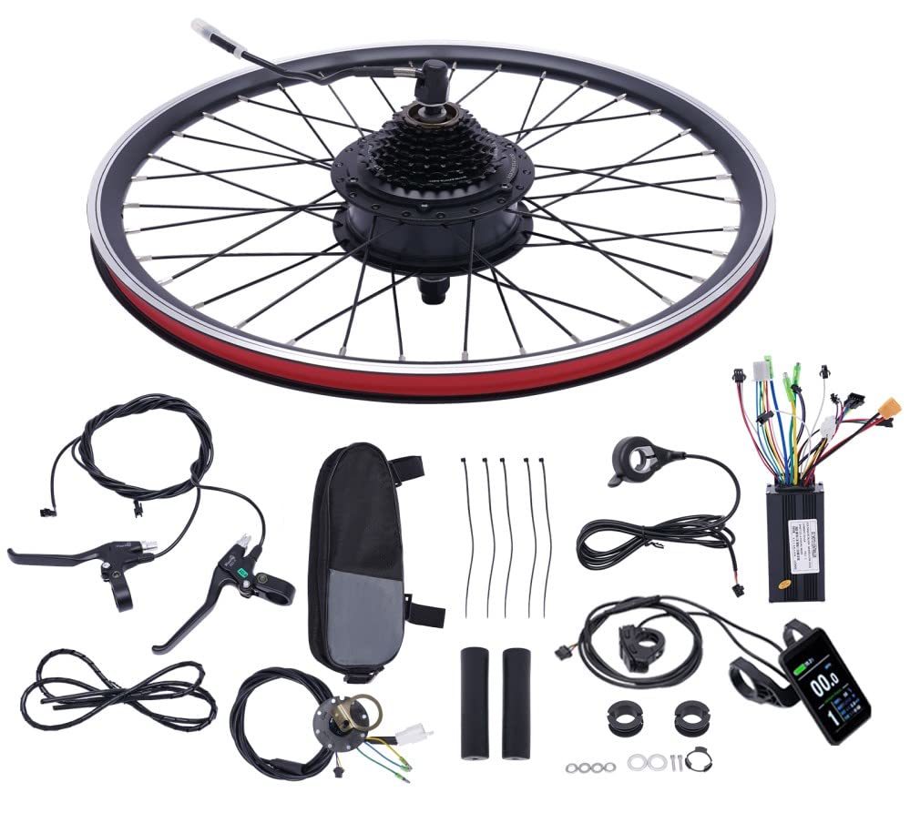 Kit De Conversion Vélo/VTT En Électrique - Moteur 250W 24V Avec Roue Libre - Garantie 3 Ans - Neuf