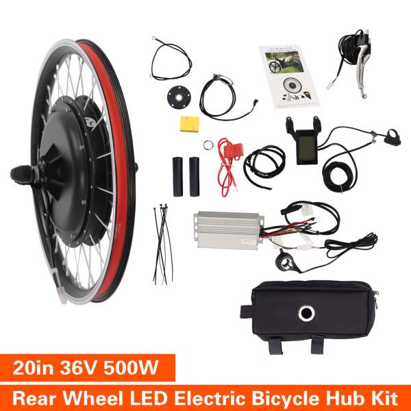 Kit de conversion de roue arrière de vélo électrique 20