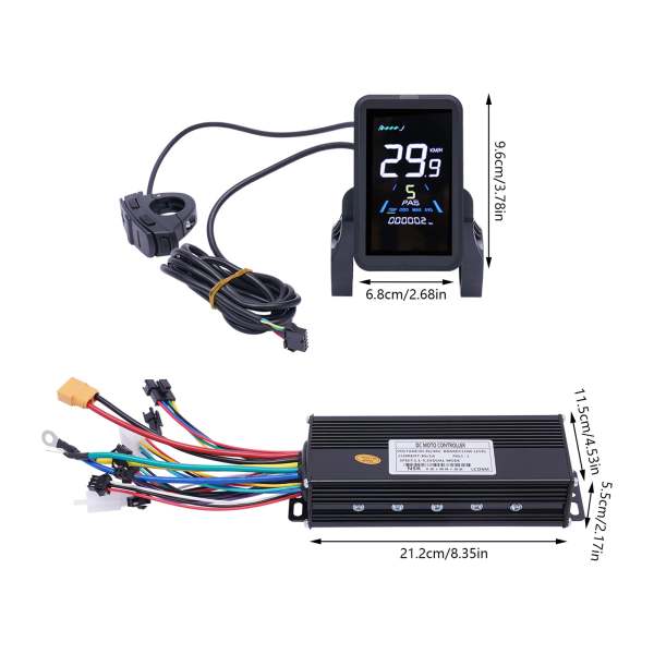 Kit De Conversion Vélo électrique KT – Avec écran LCD – Neuf