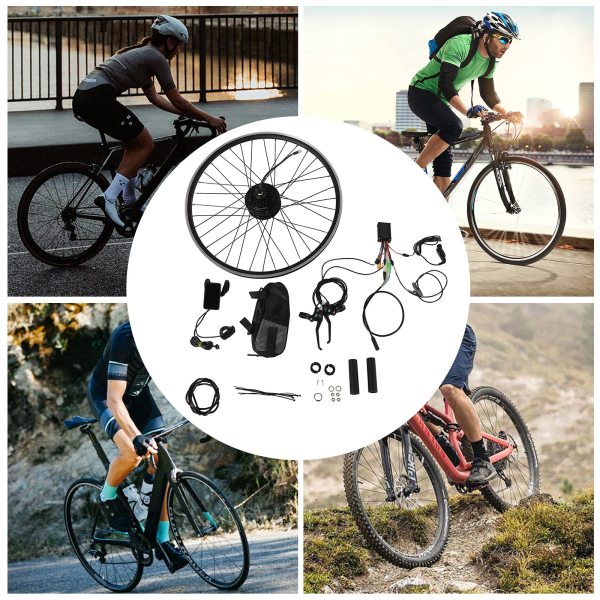 Kit de Conversion pour Vélo Électrique, Contrôleur 15A, Écran LED S800