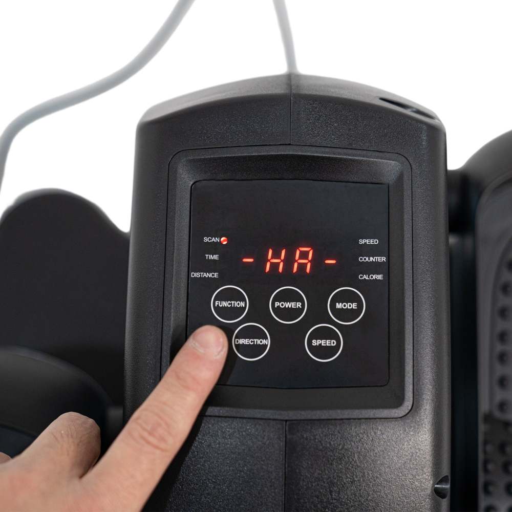 Ellittica Da Scrivania Morelax - Trainer Elettrico Per Gambe - 12 Velocità - Display LCD - Anziani - Foto 6