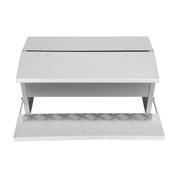 Mangeoire automatique pour poulets, grande capacité, mangeoire pour volailles pour la plupart des animaux d'élevage dans les fermes, les cours