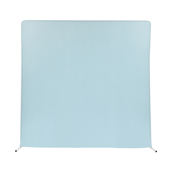 Kit de support en métal de support d'arrière-plan de mariage bleu 2*2 m, support pour la décoration de mariage/cérémonie/fête