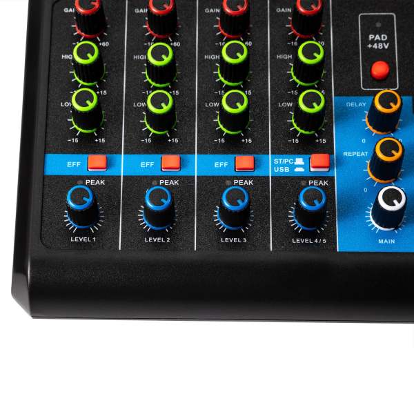 ixeur audio, interface de ixage 8 canaux pour console de ixage DJ