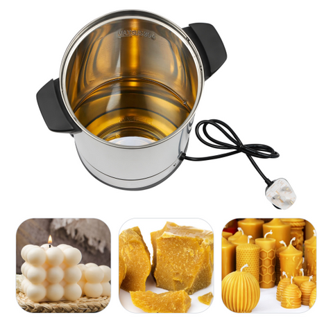 Fondeur De Cire électrique Grand Format 42 Lb (19kg) - Pour Fabrication De Bougies - Marque DIY Gateway - Neuf